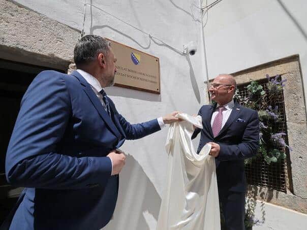 Honorary Consulate of Bosnia and Herzegovina opened in Zadar