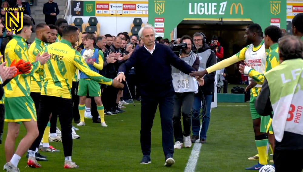 Vaha left in tears: Nantes said goodbye to its legend