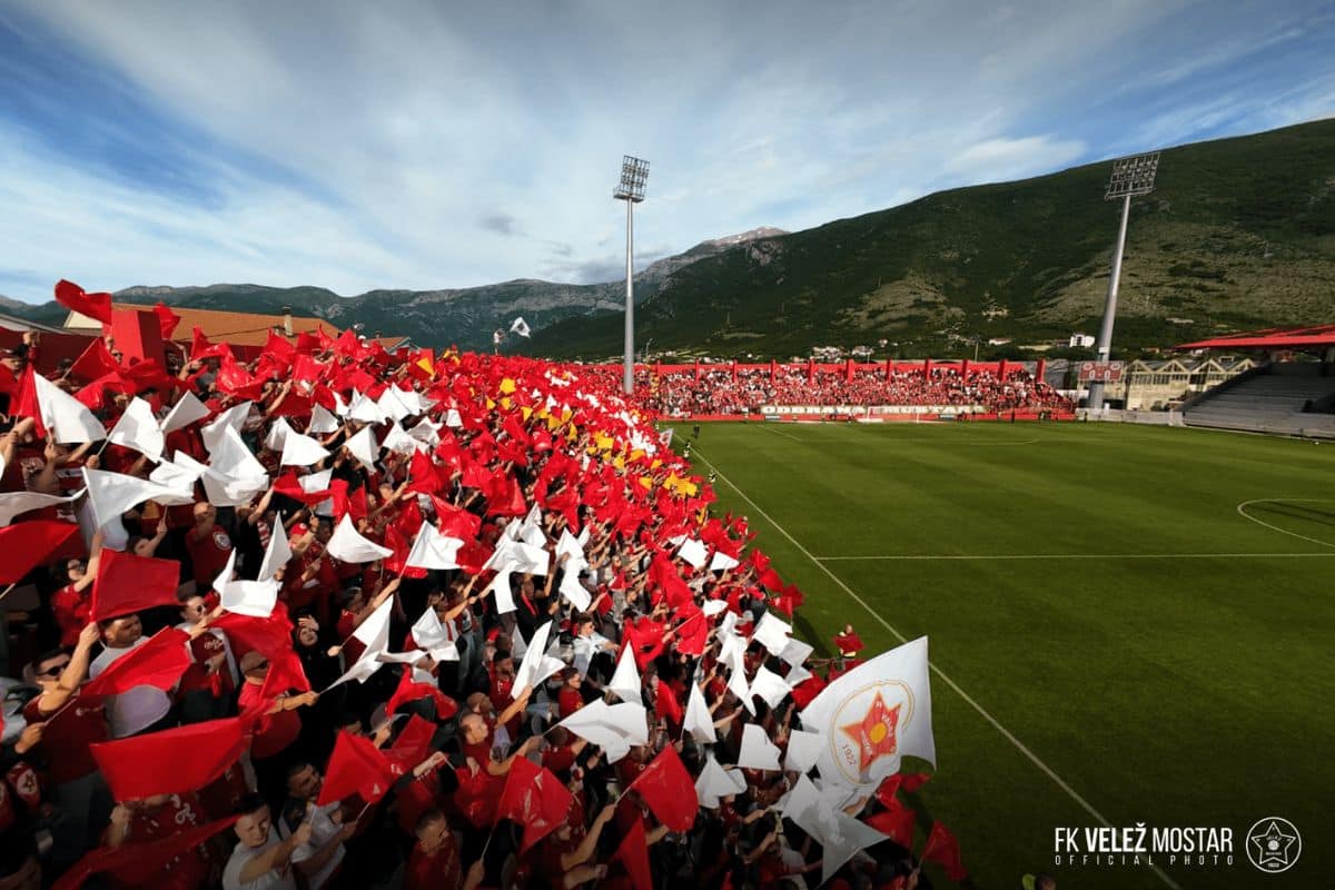 Velež Mostar: “The outstretched hand represents the image of our club”