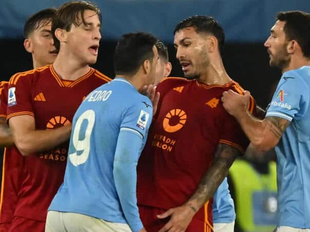 The big derby between Roma and Lazio was postponed for an unusual reason