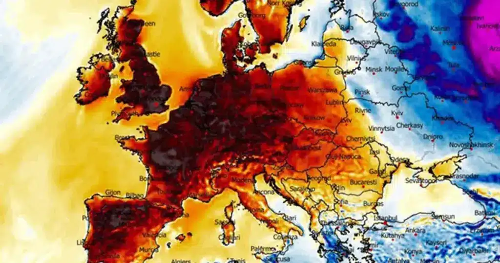 The first heat wave is coming: A heat dome is developing, temperatures are going over 30 degrees