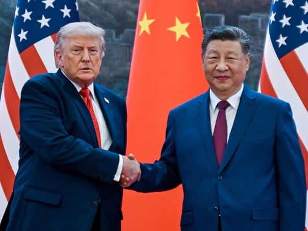 Xi and Trump ignored the question that reporters asked them three times