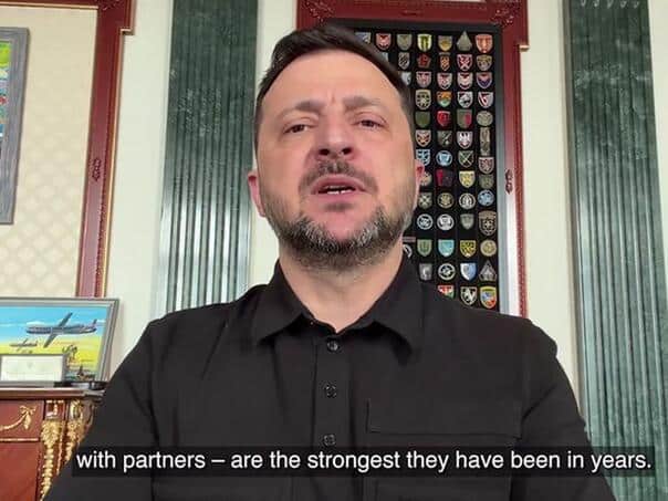 Zelenski: We have never been in a better position than now