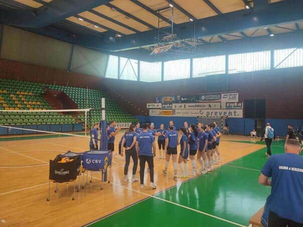 BiH women’s volleyball team preparing in Goražde