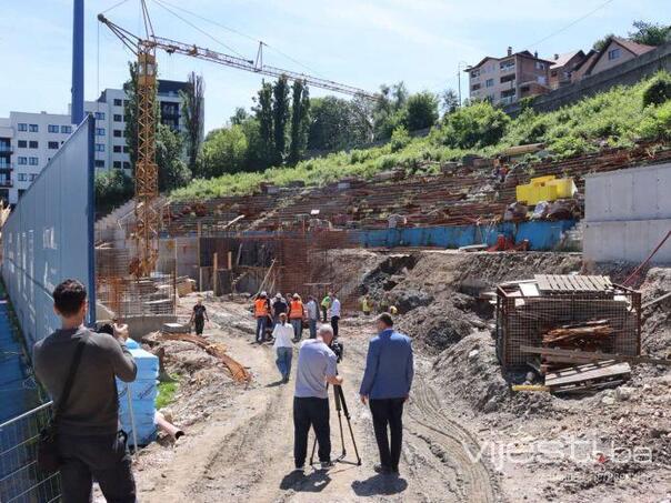 Grbavica south tribune will be finished by the end of the year, the sewage problem has been solved