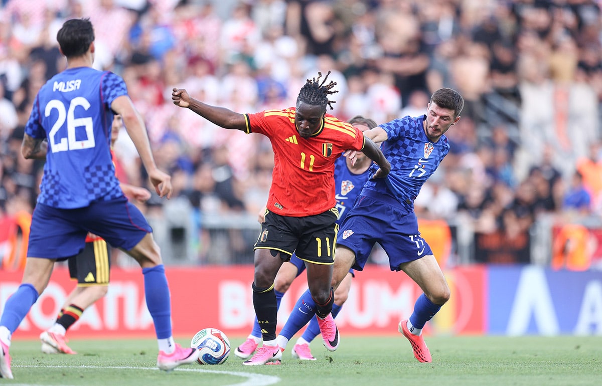 Croatia defeated by Belgium in the first test before the World Cup