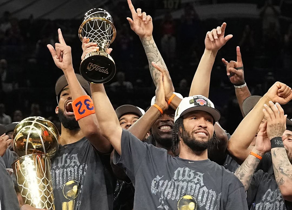 Brunson made history and brought the Knicks their first NBA title after 53 years