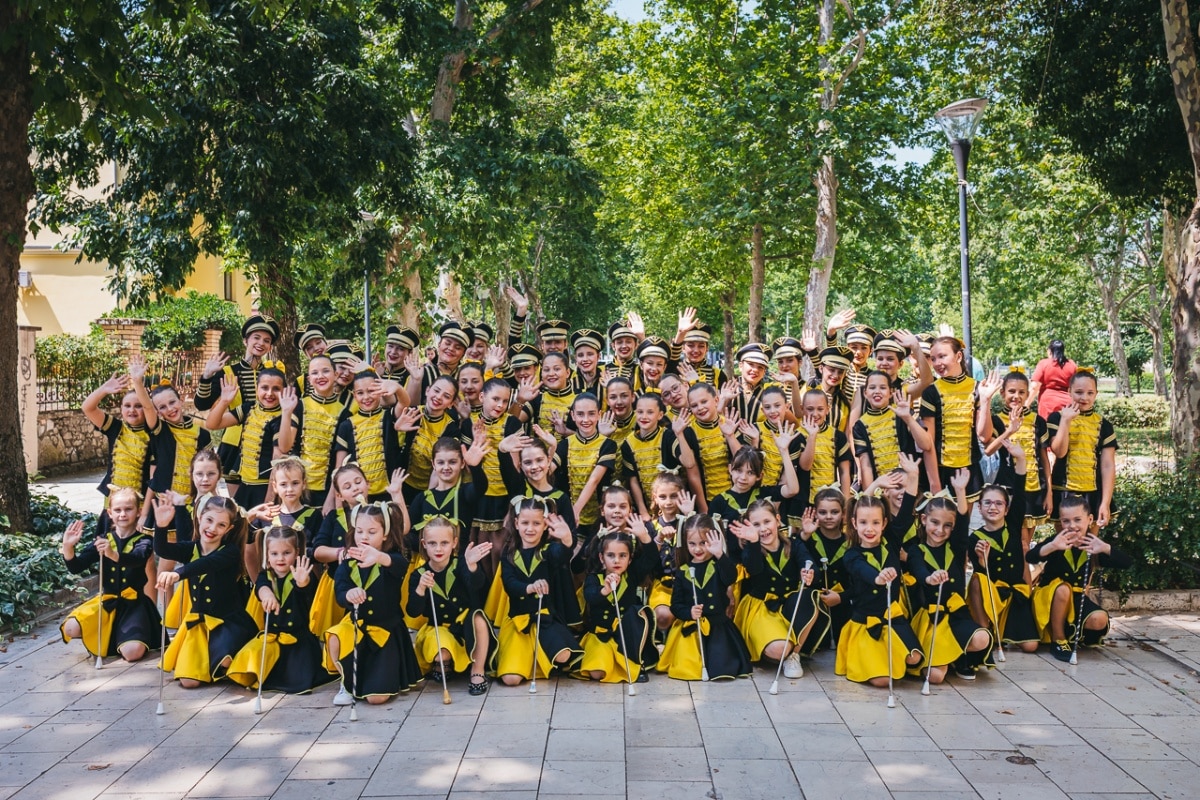 Majorettes from Mostar celebrate 30 years of work with a dance evening