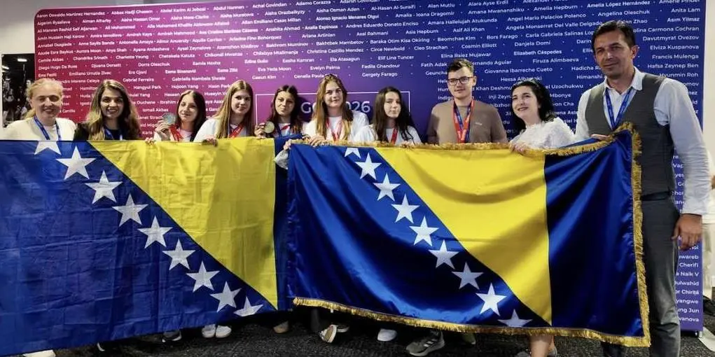 Five medals for Bosnia and Herzegovina. students at the International Science and Innovation Olympiad in London
