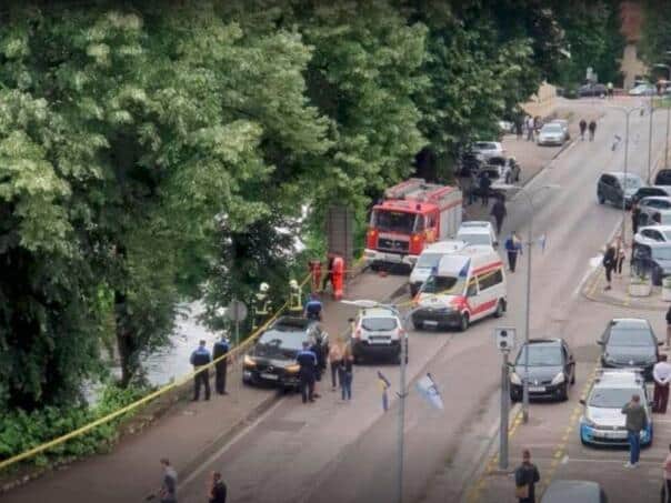 The car ended up in Una, the driver could not be saved