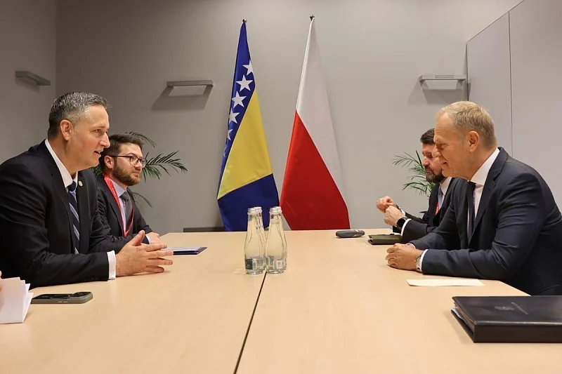 Bećirović met with Donald Tusk: the EU and NATO path to Bosnia and Herzegovina is blocked by the leaders of the RS