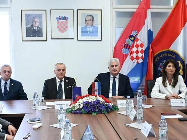 After Lučić’s attacks: Čović asks for the general’s support in Zagreb
