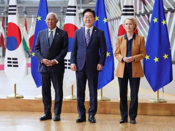 The EU and South Korea agreed to strengthen digital trade