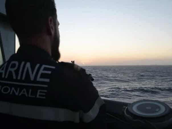 The French Navy diverted the tanker due to suspected irregularities