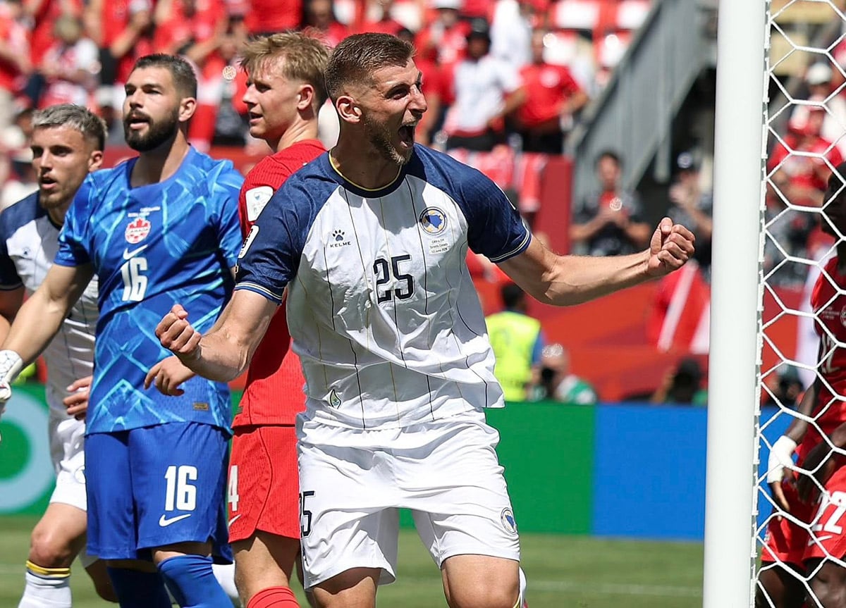 Who is Jovo Lukić? He was born in Serbia, chose Bosnia and Herzegovina and scored against the hosts of the WC