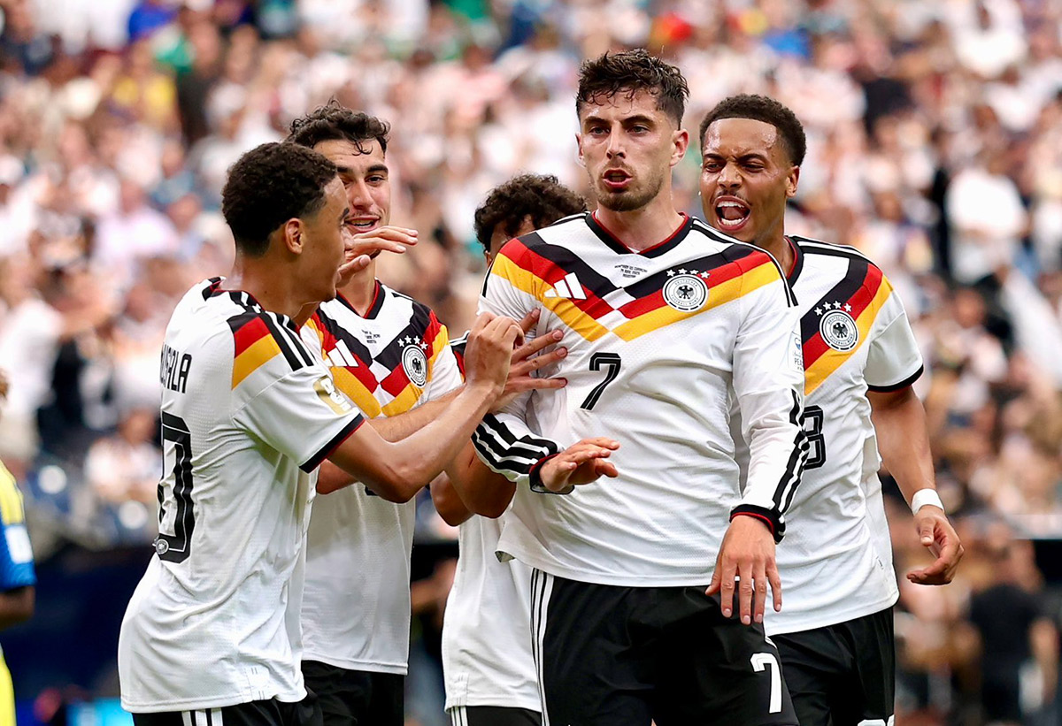 Germany filled the net of Curacao and recalled the famous 7:1