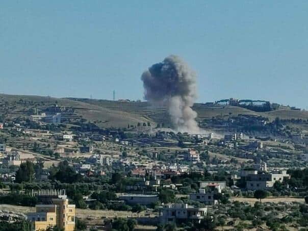 Lebanese cultural heritage damaged by Israeli bombing