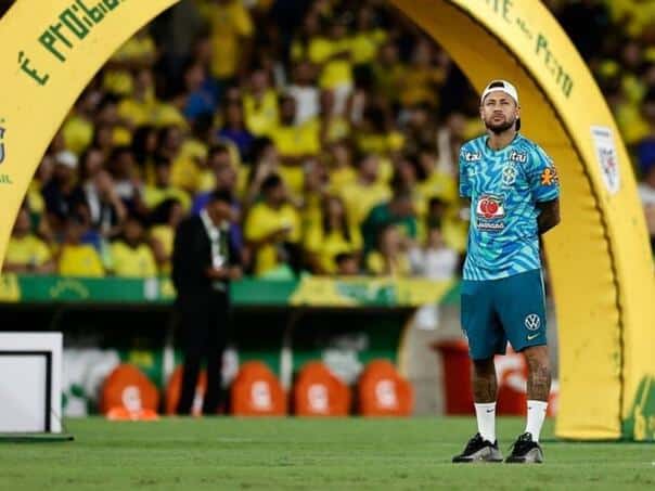 Bad news for Brazil: Neymar still on "out of the machine"