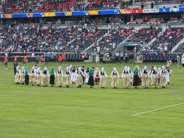Sea of ​​lilies and the Bosnian wheel: St. Louis gave a magnificent welcome to the Dragons