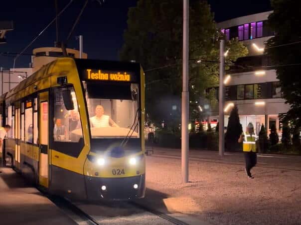 First test run completed: Tram getting closer to Hrasnica