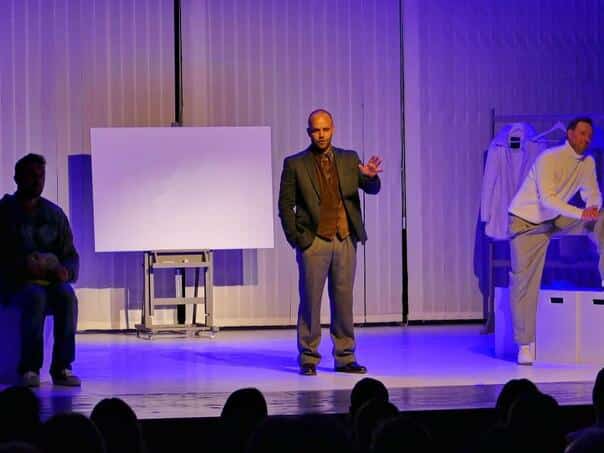 Ovations for BNP Zenica in Konjic: A comedy that hides a serious life drama