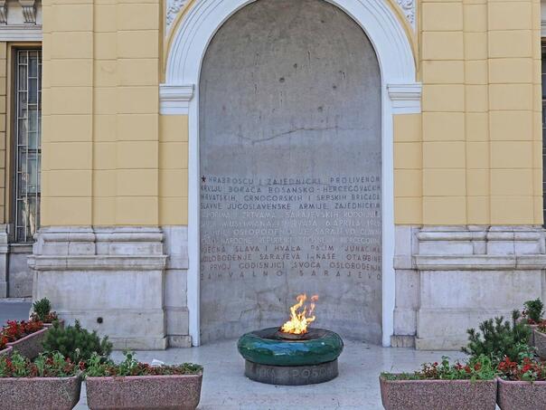 The flame of the Eternal Fire temporarily extinguished