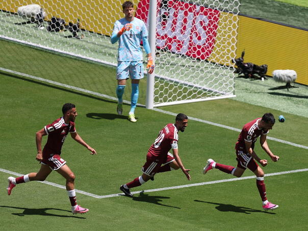 Watch how Qatar shocked Switzerland in the 95th minute