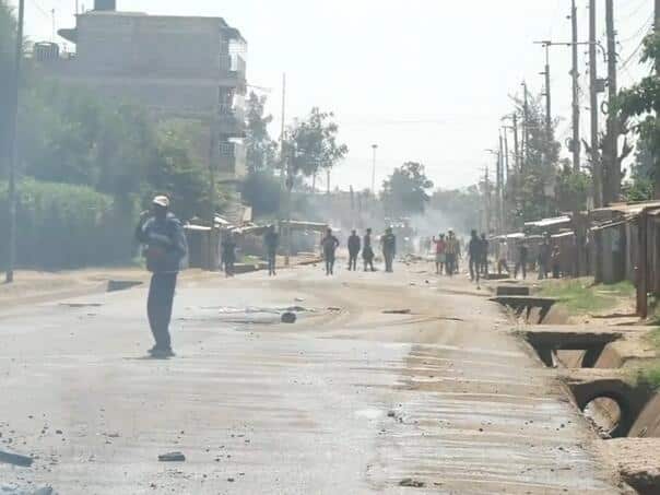 Protest in Kenya: One protester shot during clashes with police