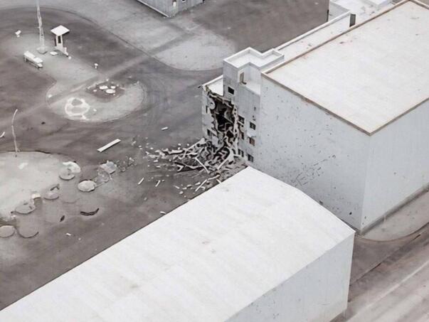 A Russian drone hit a nuclear fuel storage facility near Chernobyl
