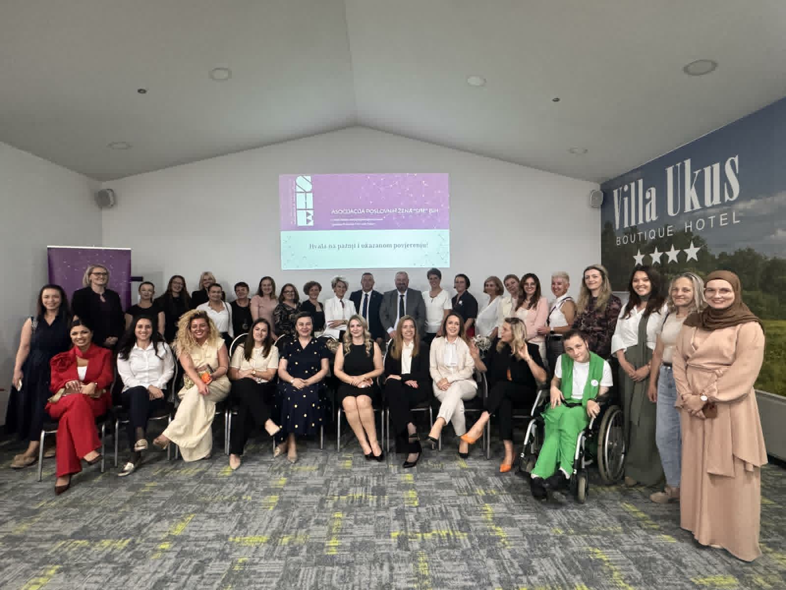 Association “SHE” BiH gathered successful managers and supported new start-ups