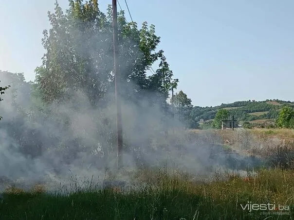 Tragedy near Gradačac: A man died in a fire in low vegetation