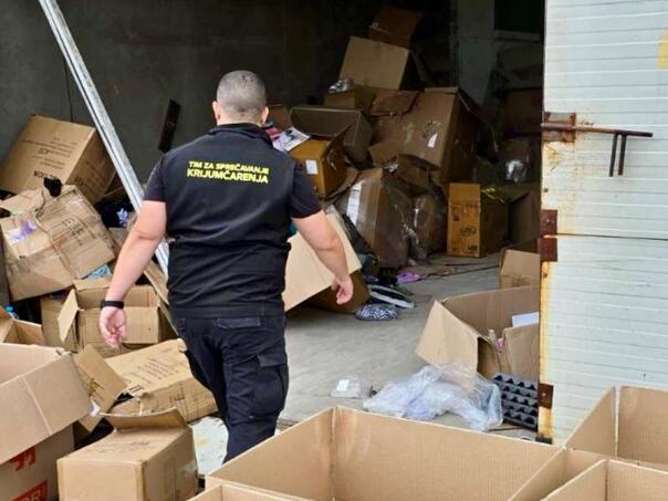 The ITA confiscated goods for internet sales worth about 253,000 KM