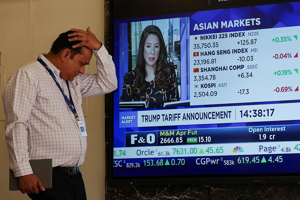 South Korean shares fall amid collapse of Asian technology companies
