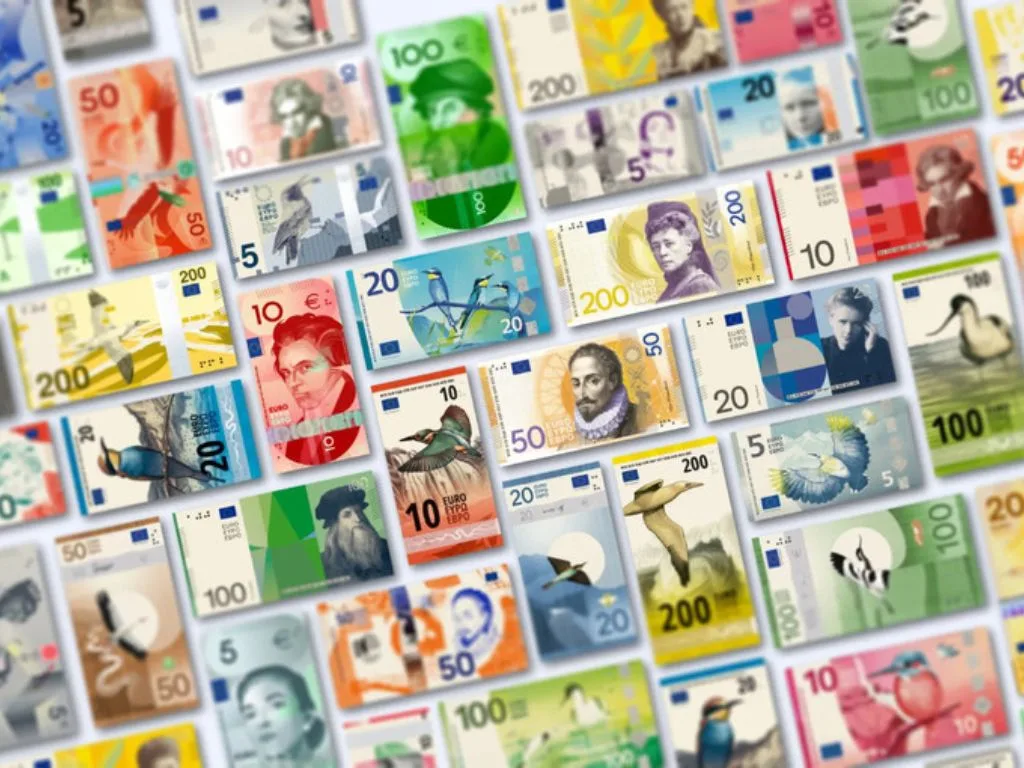 For the first time since the introduction of the euro, banknotes are being changed