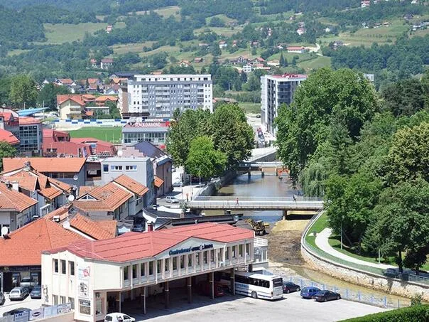 A hand grenade was found in front of the premises of RTV HB in Kiseljak