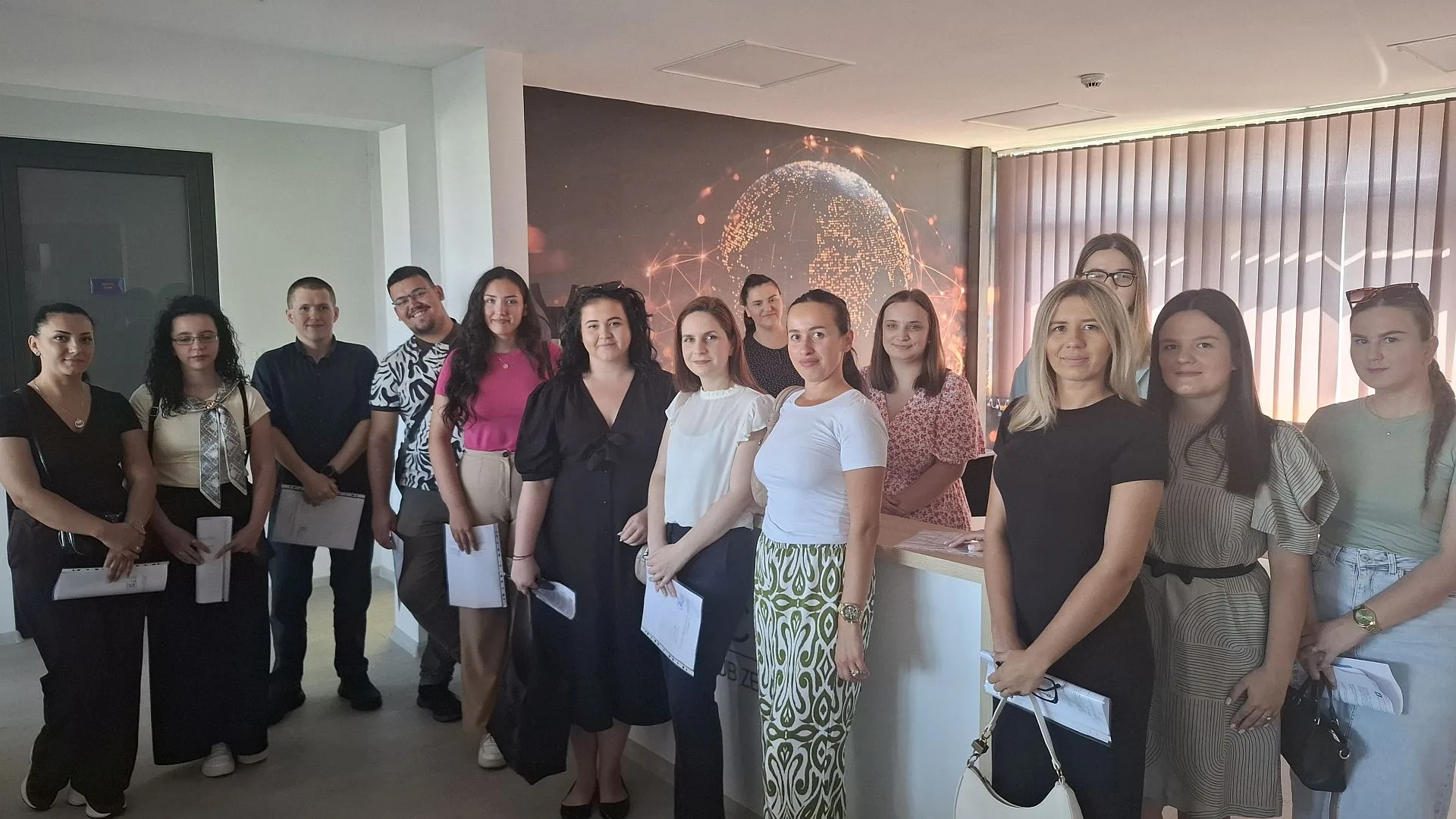 The project is financed by the Government of Zenica-Doboj Canton: REZ signed contracts with candidates selected for professional training